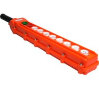 Кнопочный пост Электротехник ПКТ-80ПС У2, 5А, IP54, кнопка ПУСК с фиксацией, стоп, вверх, вниз, влево, вправо, вперед, назад, быстрее, медленнее ET055746