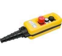 Кнопочный пост Электротехник ПКТ-20Б У2, IP65, кнопка "блокировка" с фиксацией (красная), вверх, вниз, 2NO ET011042