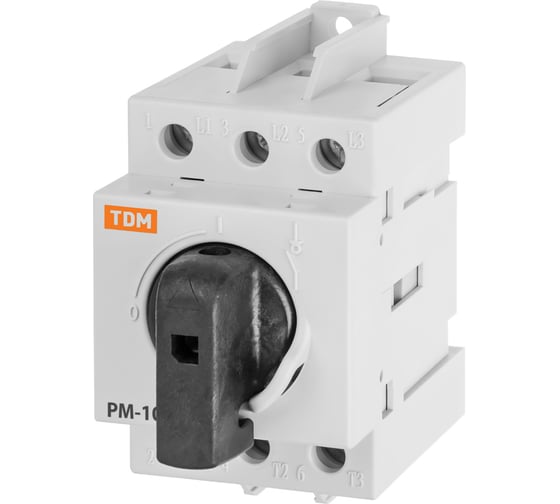 Рубильник модульный TDM ELECTRIC выключатель нагрузки 100A SQ0222-0007