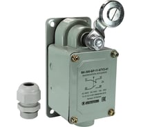 Концевой выключатель Электротехник ВК-300-БР-11-67У2-41, рычаг с роликом, с сальником, ход вправо, самовозврат, ступень 4- 71мм, IP67 ET502340