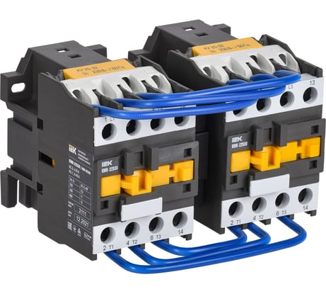 Контактор IEK кми-22530 реверс 25а 230в/ас3 2но KKM23-025-230-20-1