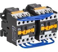 Контактор IEK кми-22530 реверс 25а 400в/ас3 2но KKM23-025-400-20-1