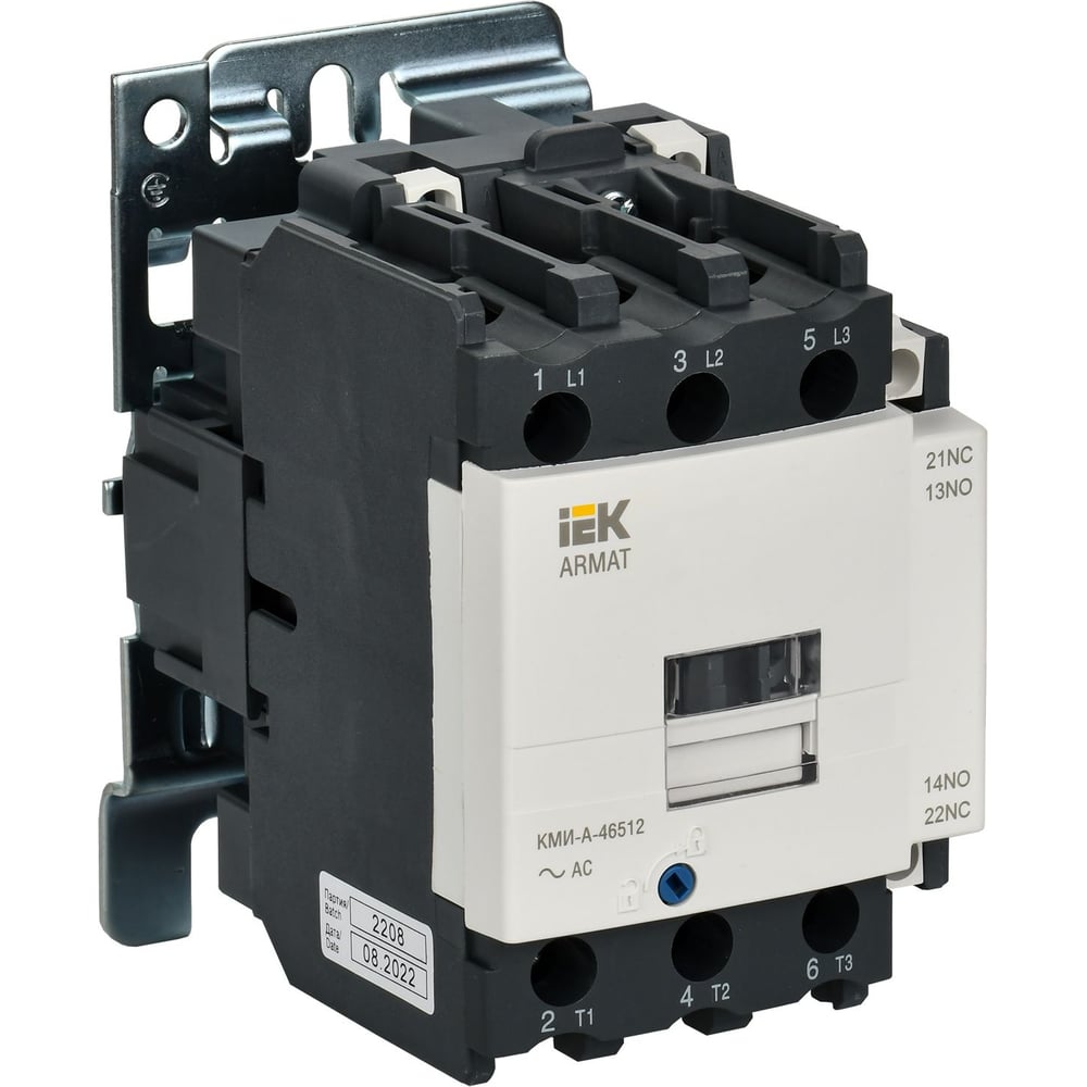 Контактор IEK Armat кми-а-46512 lc1d 65а 24в/ас3 1но/1нз AR-ACC-41-065 ...