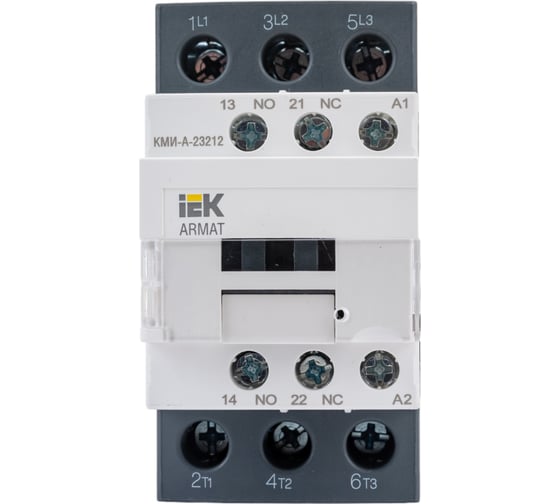 Контактор IEK Armat кми-а-23212 lc1d 32а 230в/ас3 1но/1нз AR-ACC-21-032-230-11