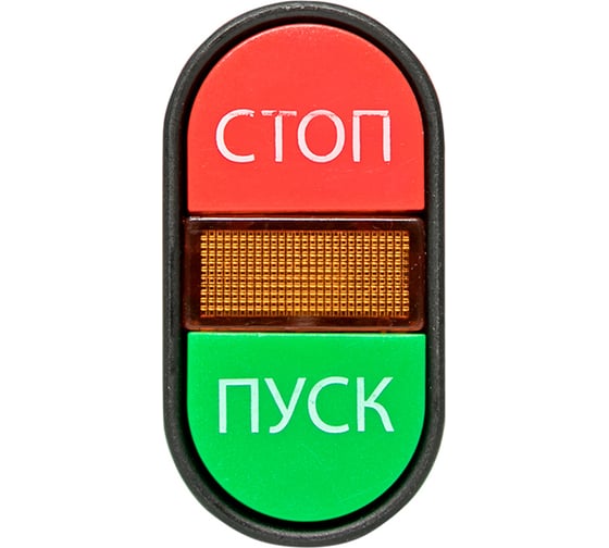 Кнопка EKF APBB-22N Пуск-Стоп овальная 220В NO+NC PROxima pbn-apbb-o