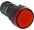 Лампа EKF AD16-22HS LED матрица 22мм красный ledm-ad16-r 9826266 1