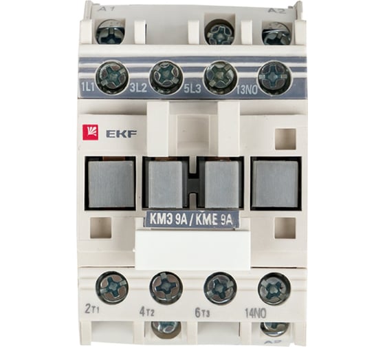 Малогабаритный контактор EKF КМЭ 9А 220В 1NO PROxima ctr-s-9-220
