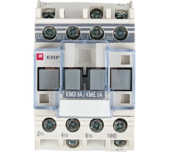 Малогабаритный контактор EKF КМЭ 9А 220В 1NO PROxima ctr-s-9-220