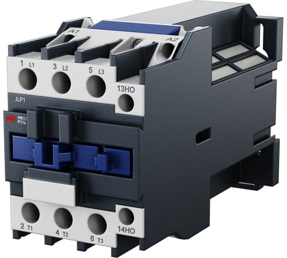 Контактор Prompower ac jlp1-d40-11-bd (dc24), 40a, 3 полюса, доп контакты 1но+1нз, напряжение катушки 24vdc JLP1D4011BDDC24