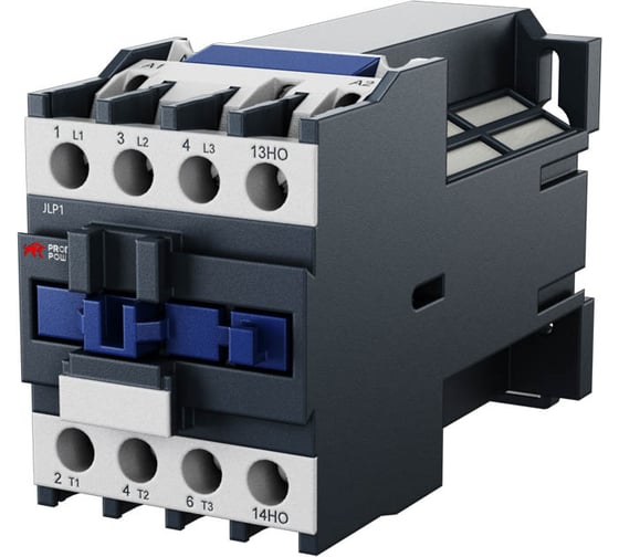Контактор Prompower ac jlp1-d25-01-bd (dc24), 25a, 3 полюса, доп контакт 1нз, напряжение катушки 24vdc JLP1D2501BDDC24