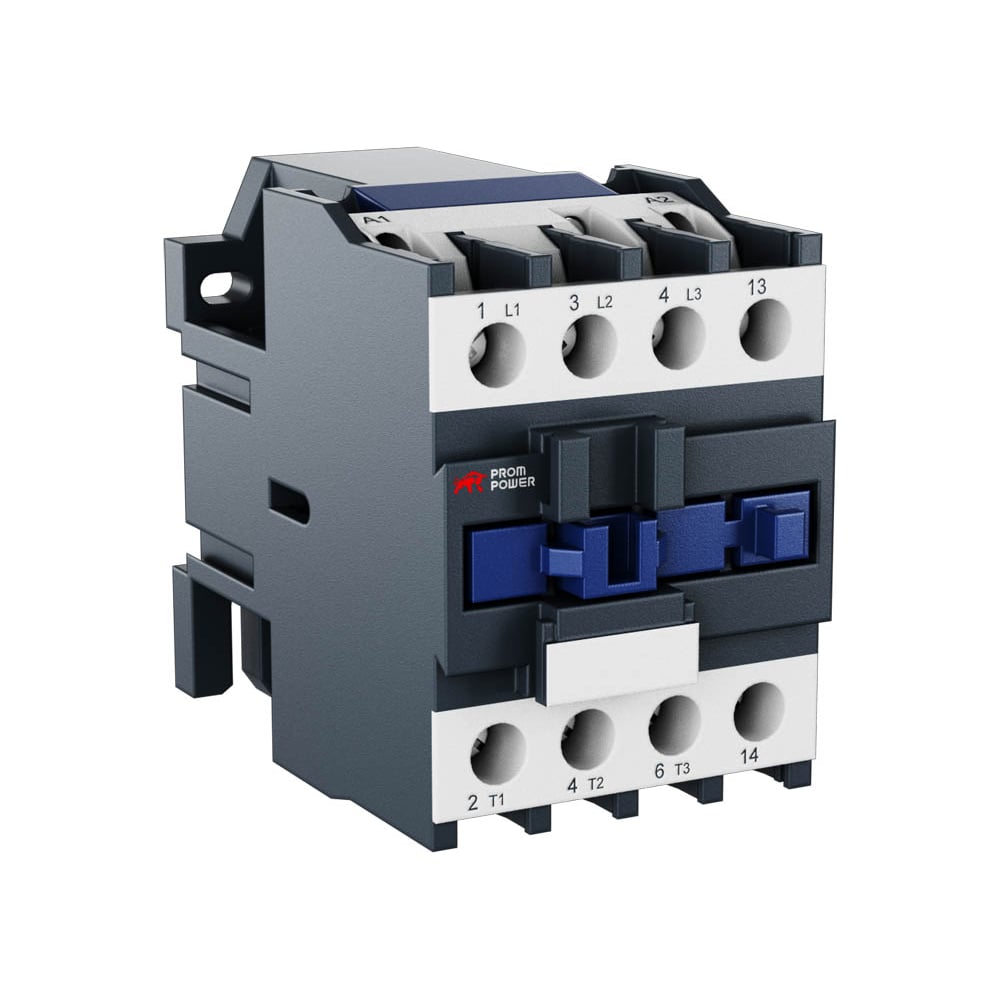 Контактор Prompower ac jlc1-d25-10 (ac220), 25a, 3 полюса, доп контакт ...