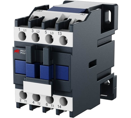 Контактор Prompower ac jlc1-d12-01 (ac220), 12a, 3 полюса, доп контакт 1нз, напряжение катушки 220vac JLC1D1201AC220