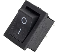 Клавишный переключатель Pro Legend 2 контакта, ON-OFF, черный PL2397