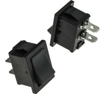 Клавишный переключатель Pro Legend 2 контакта, ON-OFF, черный PL2402