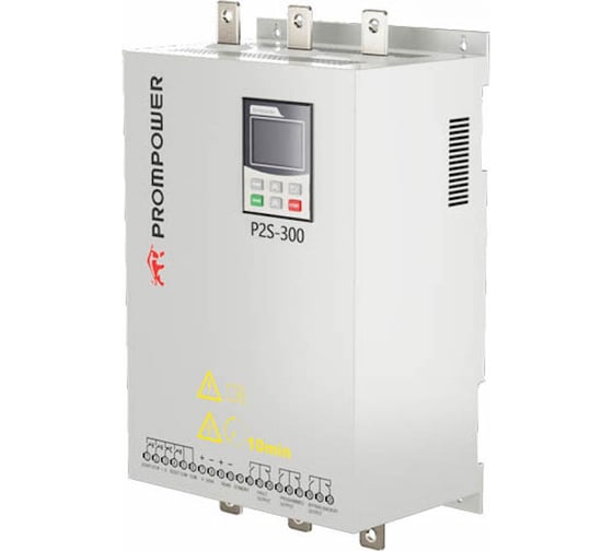 Устройство плавного пуска Prompower p2s-300-4-90-b, напряжение 380 В, мощность 90 кВт, 180 А P2S300490B