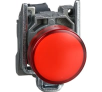 Кнопка без фиксации Systeme Electric 1Н3 красная XB4BA42