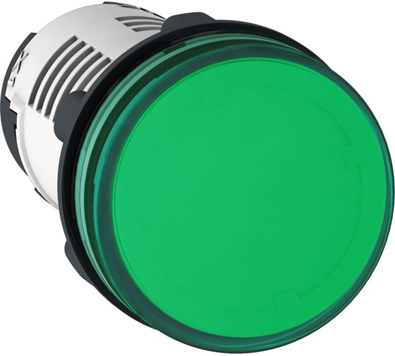 Сигнальная лампа Systeme Electric 22мм 230В зеленая LED XB7EV03MP 1