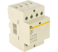 Модульный контактор IEK КМ40-40 40А/4п 400В AC/DC ИЭК MKK20-40-40