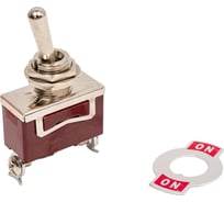 Тумблер REXANT 250v 15а (3c) on-(on) однополюсной (kn-112) 36-4150