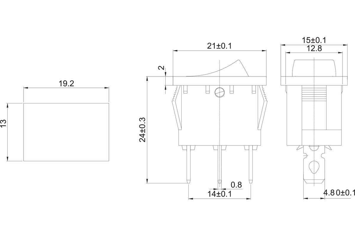 Клавишный выключатель REXANT 12v 15а (3с) on-off зеленый с подсветкой mini  (rwb-206-1, sc-768) 36-2173 - выгодная цена, отзывы, характеристики, фото -  купить в Москве и РФ