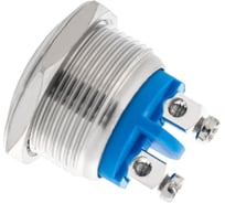 Антивандальная кнопка REXANT d19, без фиксации (2с винт), OFF-(ON), сфера (PBS-28В, A19-A2) 06-0357-B