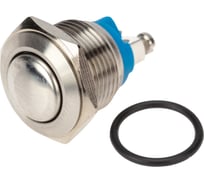 Антивандальная кнопка REXANT d16 б/фикс (2c винт) off-(on) сфера (a16-a2) 10 шт 36-3230