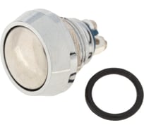 Антивандальная кнопка REXANT d12, без фиксации (2с винт), OFF-(ON), сфера (A12-A3), 10 шт. 36-3150