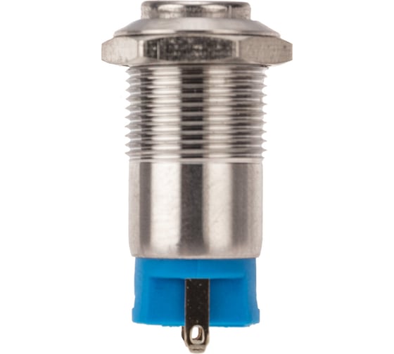 Антивандальная кнопка REXANT d12, без фиксации (2с), OFF-(ON), выпуклая (A12-B2), 10 шт. 36-3151