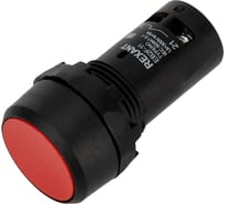Кнопка REXANT eb22 возвратная, красная ,no+nc, 300 в (10 шт) 36-5530