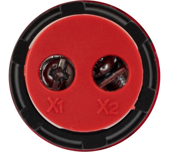 Индикатор значения напряжения REXANT красный vd22 70-500 в (10 шт в упак) 36-5000
