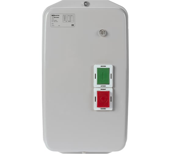 Контактор TDM ELECTRIC КМН48062 80А в оболочке с индикатором Ue=380В/АС3 IP54 SQ0709-0038