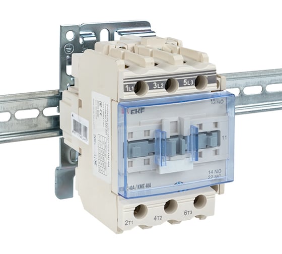 Малогабаритный контактор EKF КМЭ 40А 220В NO+NC PROxima ctr-s-40-220
