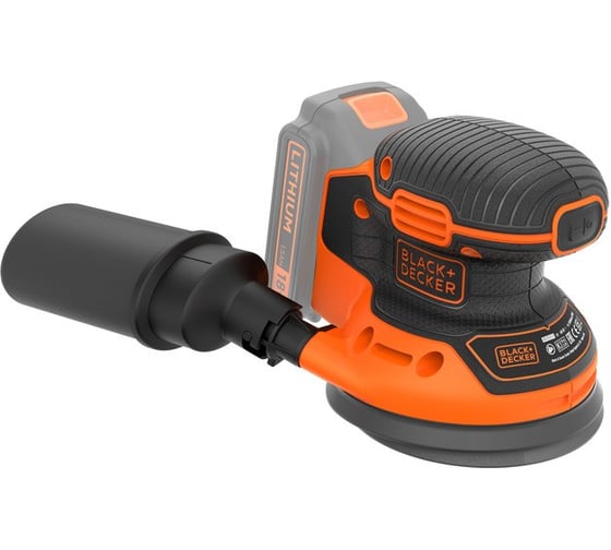 Аккумуляторная вибрационная шлифовальная машина black decker bdcds18n xj