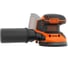 Аккумуляторная вибрационная шлифовальная машина black decker bdcds18n xj
