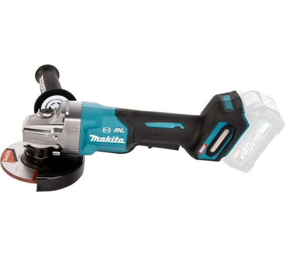 Аккумуляторная угловая шлифовальная машина makita xgt ga013gz