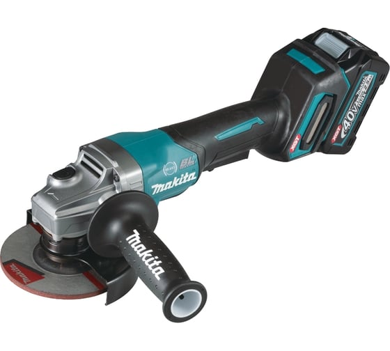 Аккумуляторная угловая шлифовальная машина makita xgt ga013gz