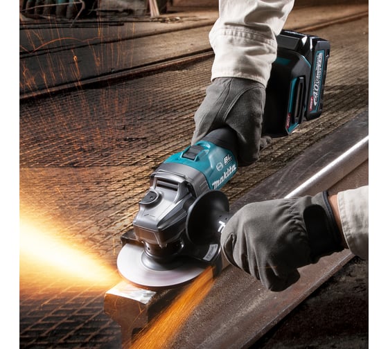 Машина шлифовальная угловая аккумуляторная makita ga005gm201. Смотреть фото Машина шлифовальная угловая аккумуляторная makita ga005gm201. Смотреть картинку Машина шлифовальная угловая аккумуляторная makita ga005gm201. Картинка про Машина шлифовальная угловая аккумуляторная makita ga005gm201. Фото Машина шлифовальная угловая аккумуляторная makita ga005gm201