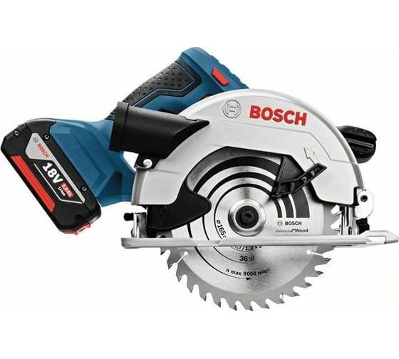 Аккумуляторная дисковая пила BOSCH GKS 18V-57 0615990M42 2