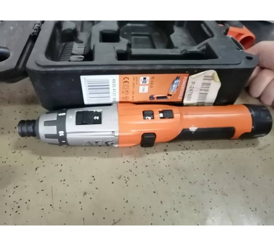 Аккумуляторная отвертка AEG SE 3.6 Li 4935413165 11