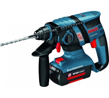 Фото аккумуляторного перфоратора Bosch GBH 36 V-LI Compact 0611903R02 Фото аккумуляторного перфоратора Bosch GBH 36 V-LI Compact 0611903R02