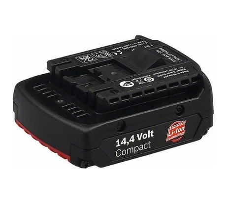 Фото аккумулятора Bosch 14,4 В; 2,6 А*ч; Li-Ion 2.607.336.078 Фото аккумулятора Bosch 14,4 В; 2,6 А*ч; Li-Ion 2.607.336.078