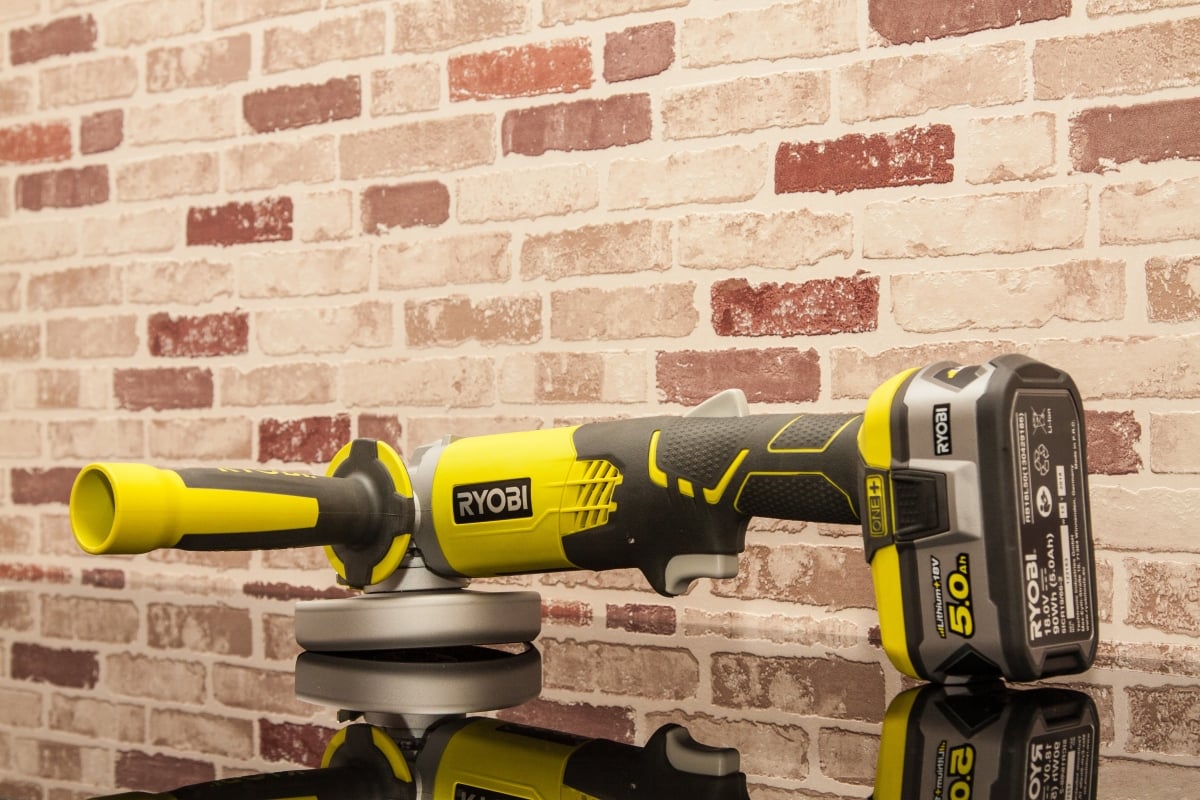 Аккумуляторная угловая шлифмашина Ryobi ONE+ R18AG-0 5133001903 13