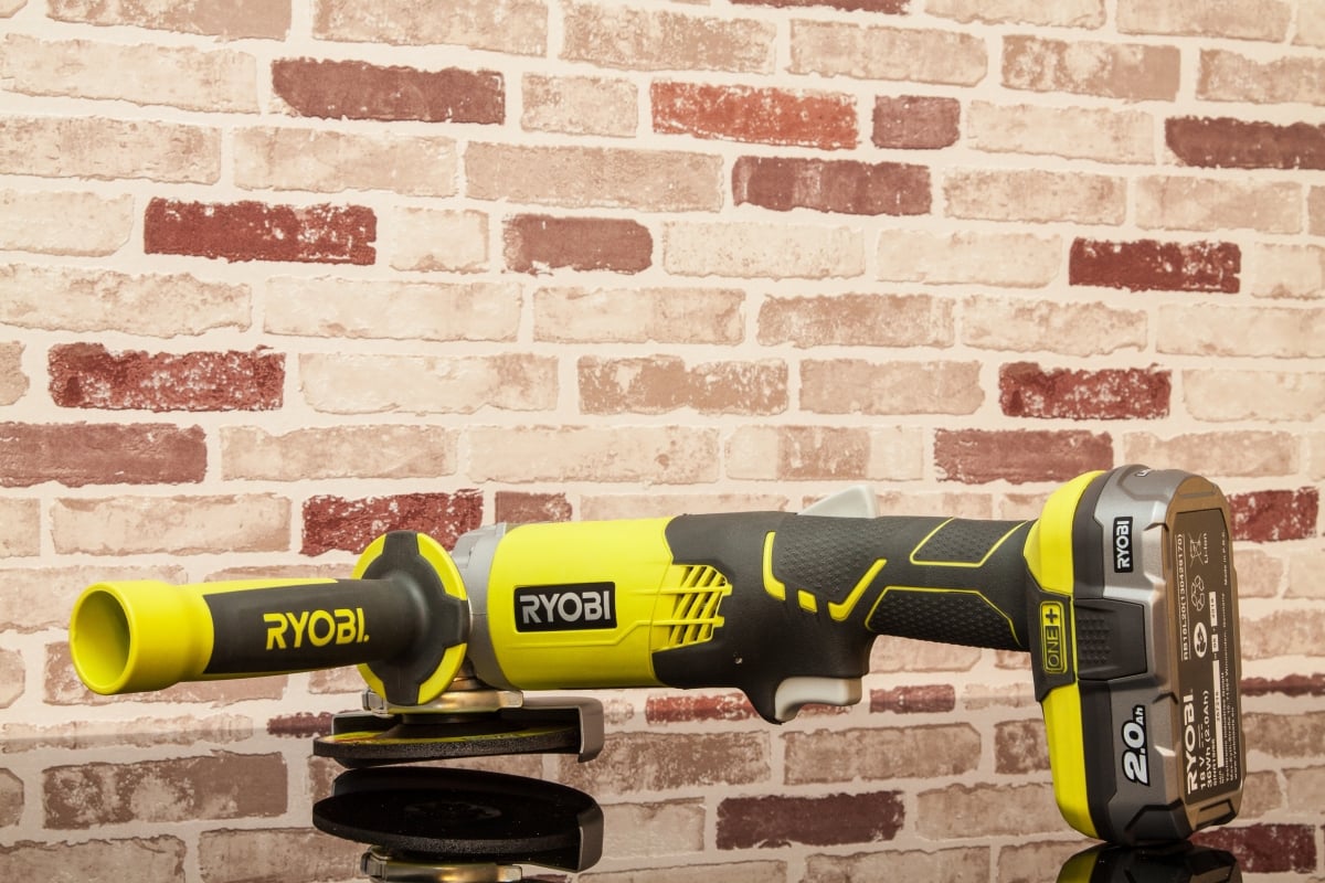 Аккумуляторная угловая шлифмашина Ryobi ONE+ R18AG-0 5133001903 15