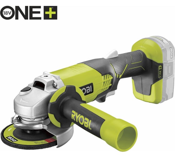 Аккумуляторная угловая шлифмашина Ryobi ONE+ R18AG-0 5133001903 1