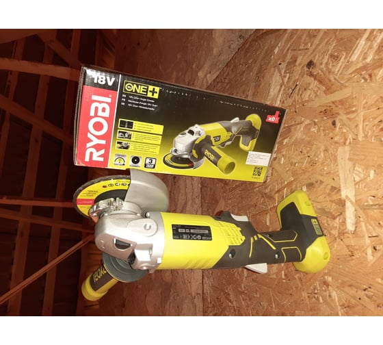 Аккумуляторная угловая шлифмашина Ryobi ONE+ R18AG-0 5133001903 40