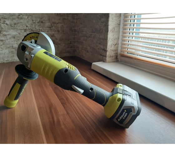 Аккумуляторная угловая шлифмашина Ryobi ONE+ R18AG-0 5133001903 38
