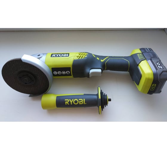 Аккумуляторная угловая шлифмашина Ryobi ONE+ R18AG-0 5133001903 41