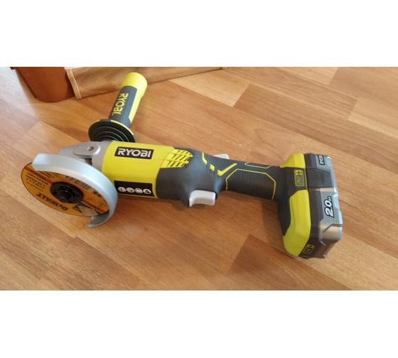 Аккумуляторная угловая шлифмашина Ryobi ONE+ R18AG-0 5133001903 43