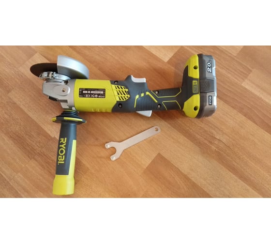 Аккумуляторная угловая шлифмашина Ryobi ONE+ R18AG-0 5133001903 42