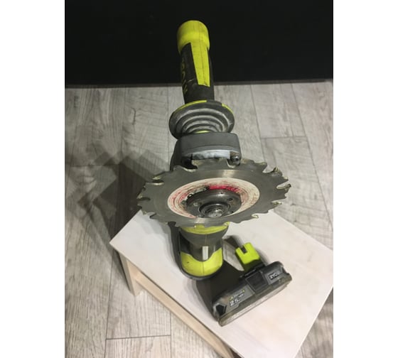Аккумуляторная угловая шлифмашина Ryobi ONE+ R18AG-0 5133001903 58
